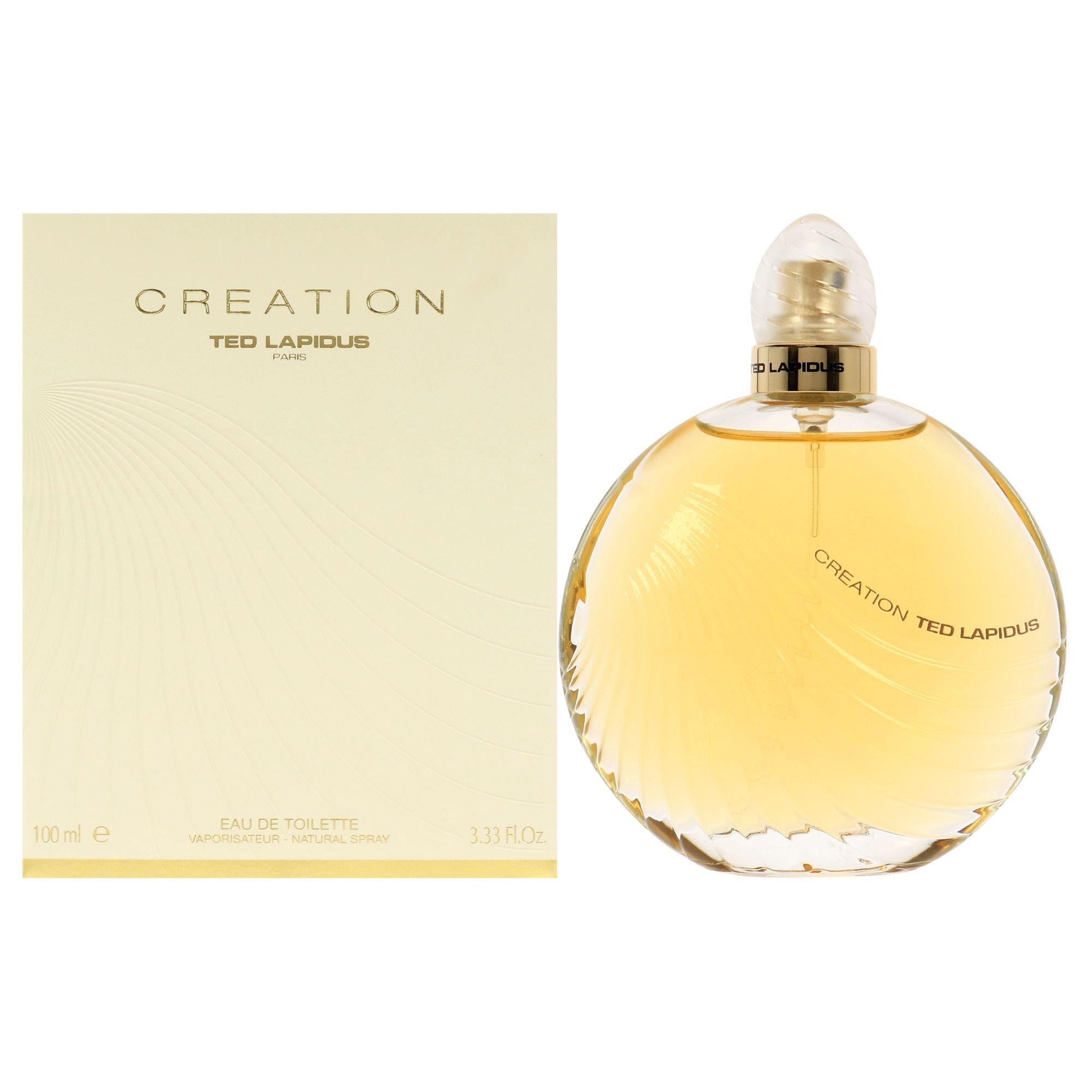 Creation by Ted Lapidus for Women - 3.3 oz EDT Spray